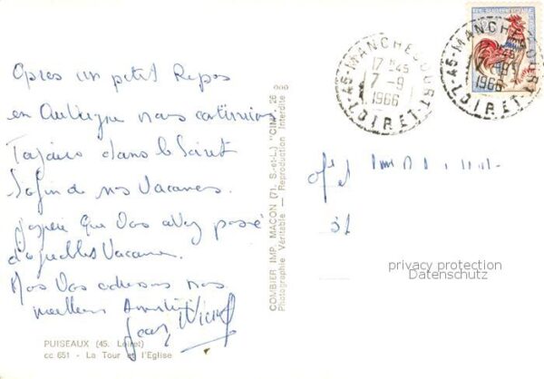 Puiseaux 45 Loiret La Tour et l'Eglise – Bild 2