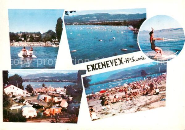 Excenevex 74 Haute-Savoie Vue partielle La Plage