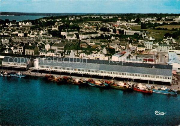Concarneau 29 Finistere Le Port de Peche Ses Installations Vue