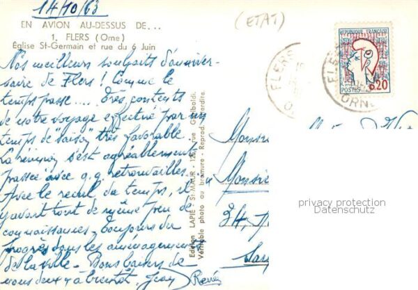 Flers 61 Orne Eglise St Germain et rue du 6 Juin – Bild 2