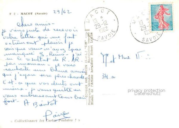 Macot-la-Plagne 73 Savoie Vue d_ensemble – Bild 2