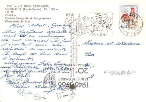 Combloux 74 Le Coin Savoyard Cafe Bar – Bild 2