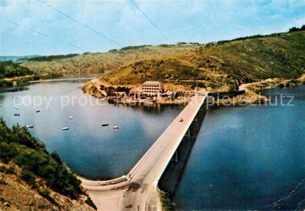 Garabit Viaduc Construction Eiffel 15 Ca Vue sur le Lac et le Pont Routier Paris