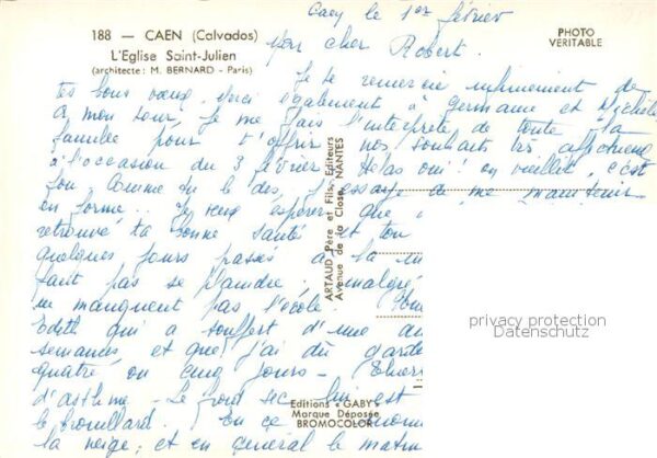Caen 14 Eglise Saint Julien – Bild 2