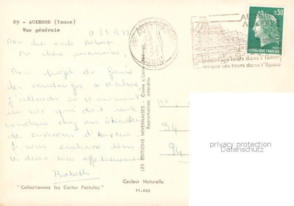 Auxerre 89 Vue generale – Bild 2