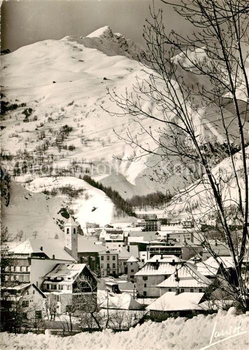 Valloire 73 Savoie Vue generale et le Crey Rond