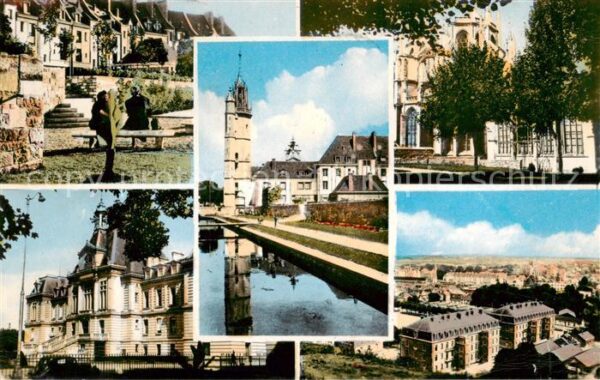 Evreux 27 Eure Promenade de l’Iton La Cathedrale Le Be