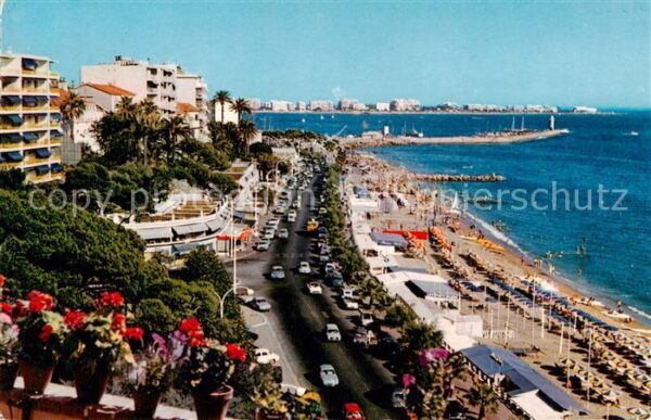 Cannes 06 LeBoulevard Jean Hibert et la Plage du