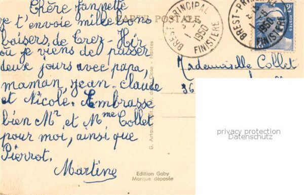 Pointe Saint-Mathieu Plougonvelin 29 Fin A l’arriere plan le Semaphore les ruine – Bild 2