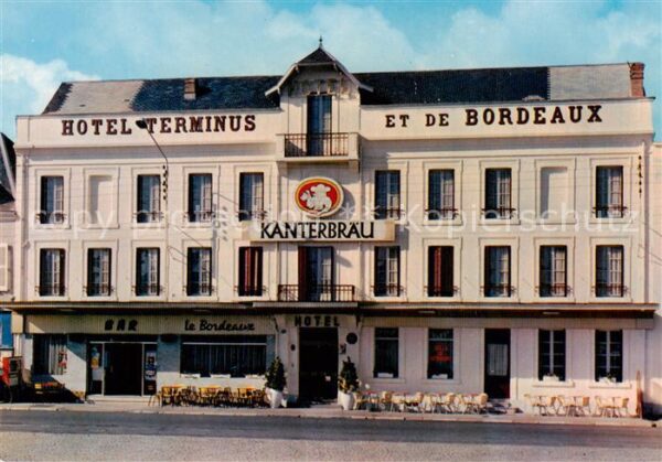 Vierzon 18 Hotel Terminus et de Bordeaux Place de
