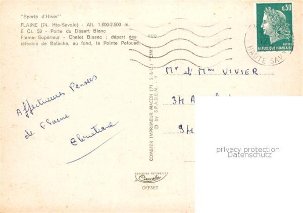 Flaine Porte du Desert Blanc – Bild 2