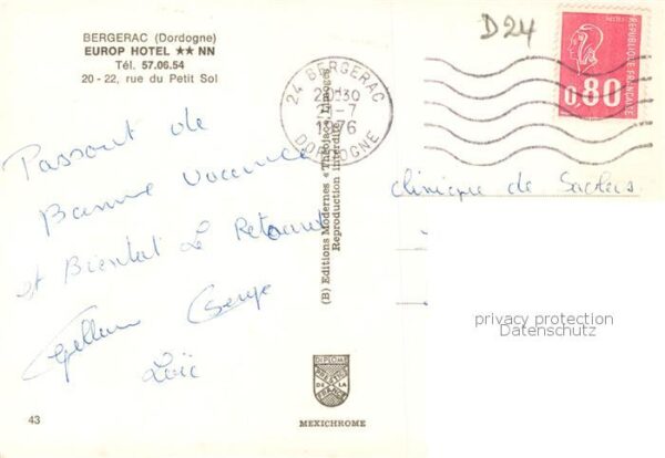 Bergerac Europ Hotel Rue du Petit Sol – Bild 2