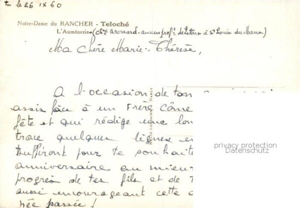 Teloche 72 Sarthe Notre Dame du Rancher – Bild 2
