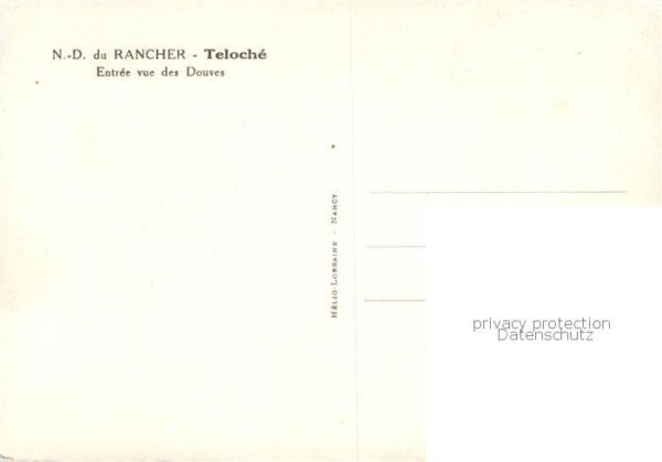 Teloche 72 Sarthe ND du Rancher Entree vue des Douves – Bild 2