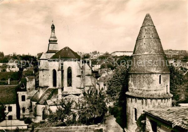 Sarlat-en-Perigord 24 Dordogne Abside de la Cathedrale et la lanterne