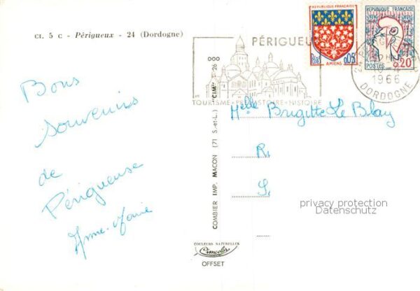 Perigueux 24 La Cathedrale St Front La Cathedrale et – Bild 2