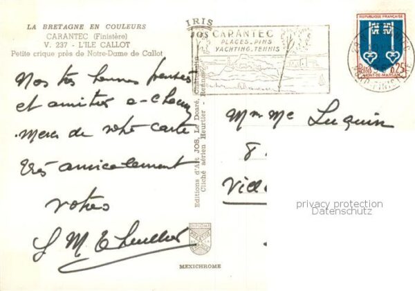 Carantec 29 Finistere l’Ile Callot Petitecrique pres de Notre – Bild 2