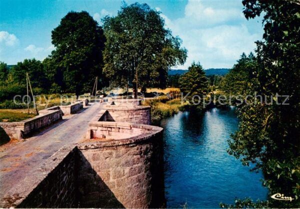 Moutier-d Ahun Pont Romain sur la Creuse