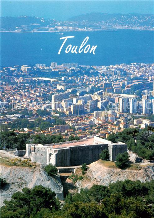 Toulon -sur-Mer 83 Var La plus belle rade d’Europe Vue du Mont