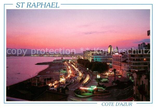 St-Raphael 83 Var Soleil couchant a St Raphael