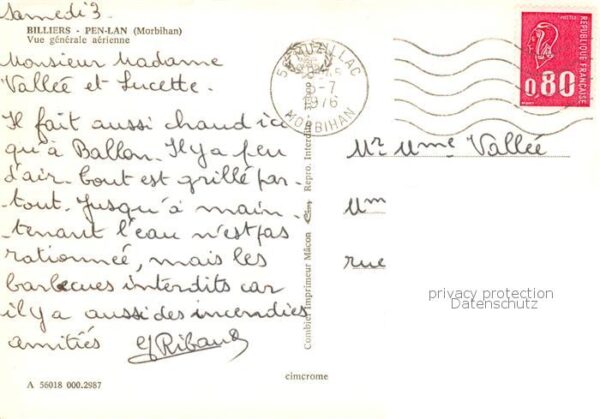Billiers 56 Pen Lan Vue generale aerienne – Bild 2
