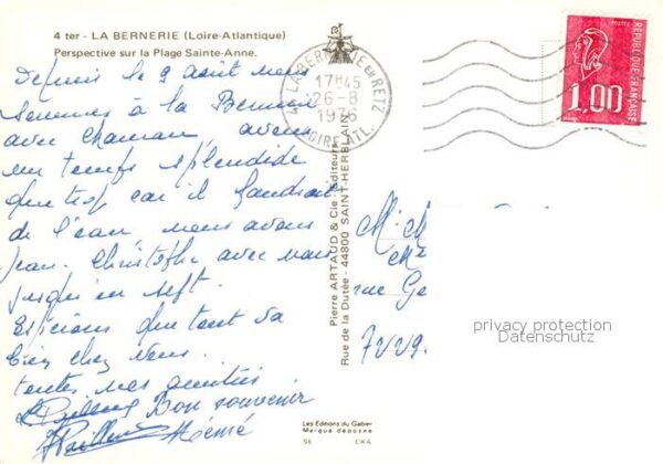 La Bernerie-en-Retz Perspective sur la Plage Sainte Anne – Bild 2