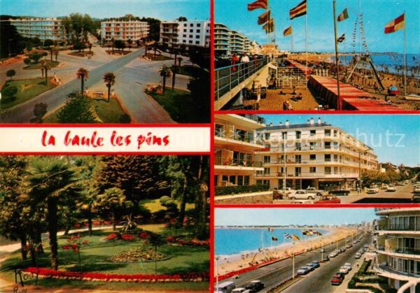 La Baule-les-Pins Place des Palmiers La Plage Le Parc des
