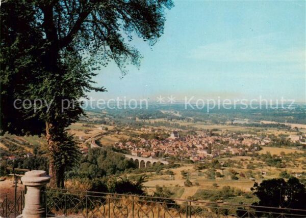 Sancerre 18 Cher Vue generale depuis la Porte Cesar vers