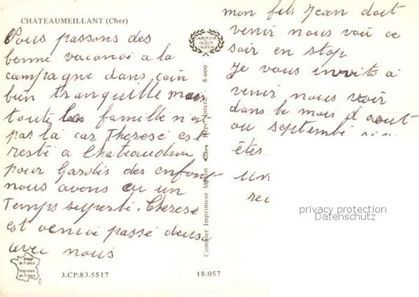 Chateaumeillant Vue d_ensemble – Bild 2