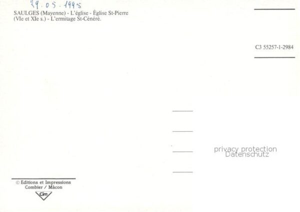 Saulges Eglise St Pierre Ermitage St Cenere – Bild 2