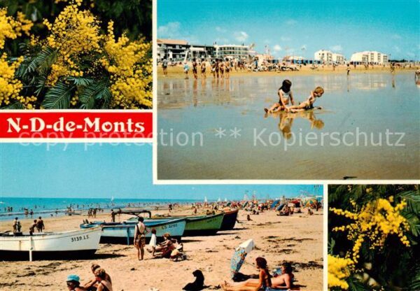Notre-Dame-de-Monts 85 Vendee Strandpartien