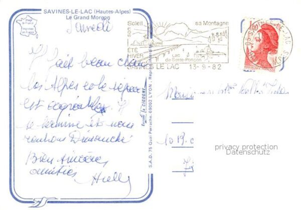 Savines-le-Lac 05 Hautes-Alpes Le Grand Morgon – Bild 2