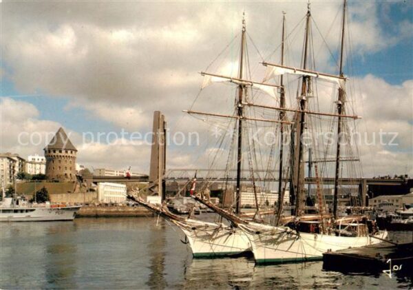 Brest 29 Les goelettes l’Etoile et la Belle Poul
