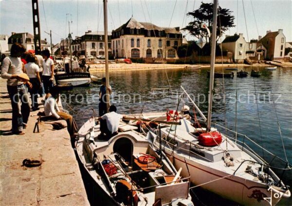 Ile-Tudy 29 Finistere Le port