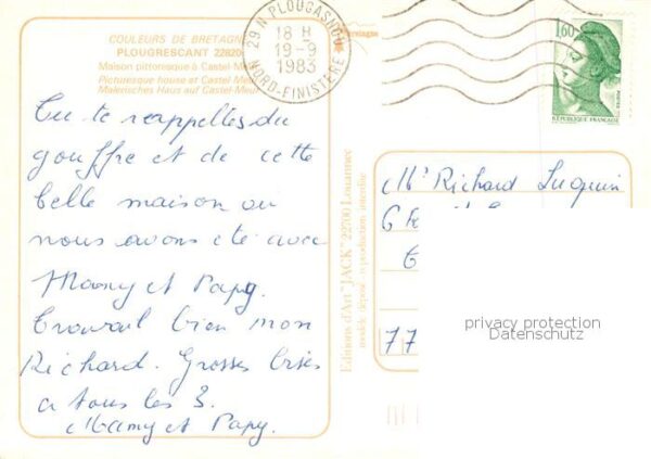 Plougrescant 22 Cotes-d Armor Maison pittoresque a Castel Meur – Bild 2