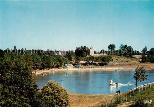 Monpazier 24 Dordogne Son magnifique plan d’eau Camping de Ve