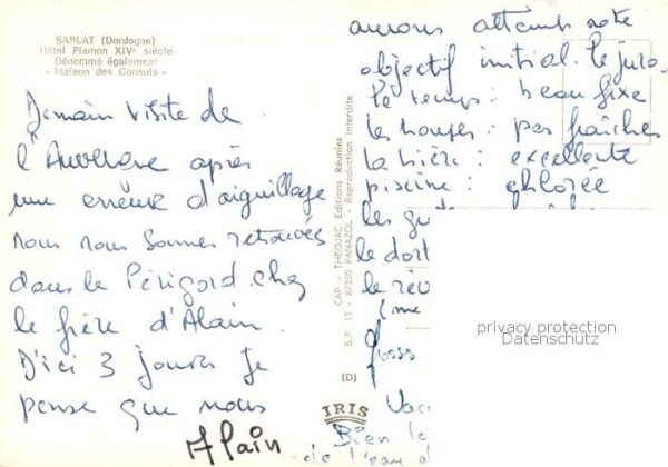 Sarlat-en-Perigord 24 Dordogne Hotel Plamon Denomme egalement Maison d – Bild 2