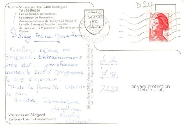 St-Leon-sur-l Isle Centre familial Le chateau de Beausejou – Bild 2