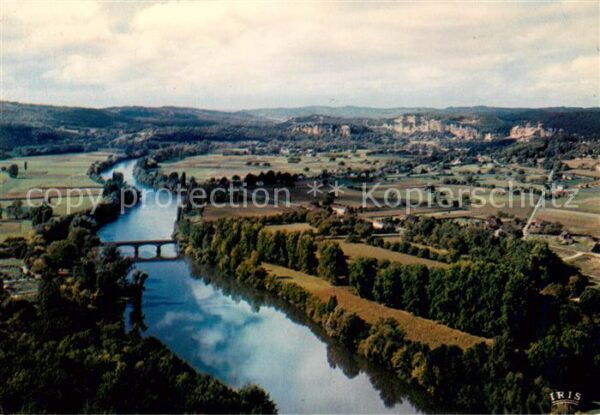 Domme 24 Dordogne Ancienne Bastide du Perigord Panorama s