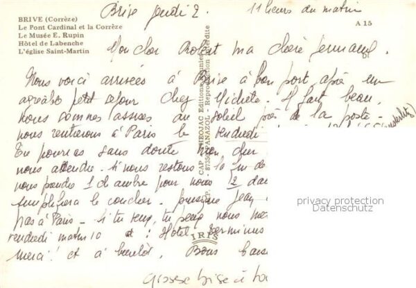 Brive 19 Correze Le Pont Cardinal et la Correze Le Musee – Bild 2