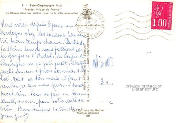 Saint-Cirq-Lapopie Premier Village de France En flanant da – Bild 2