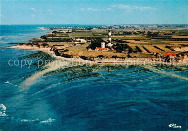 St-Denis-d Oleron Vue aerienne Le phare de Chassiron