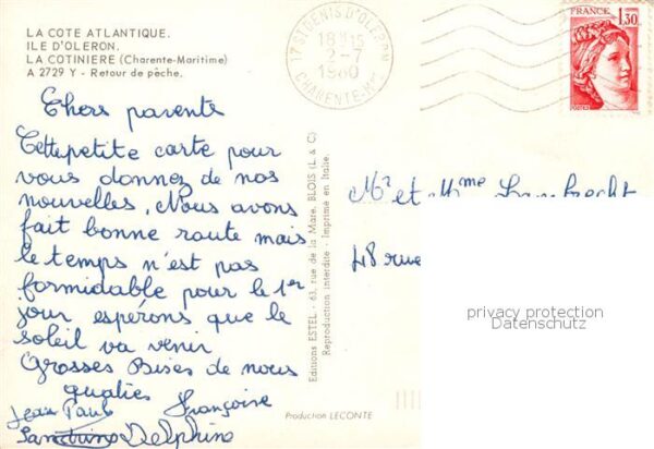 Ile d Oleron 17 Charente-Maritime La Cotiniere Retour de peche – Bild 2
