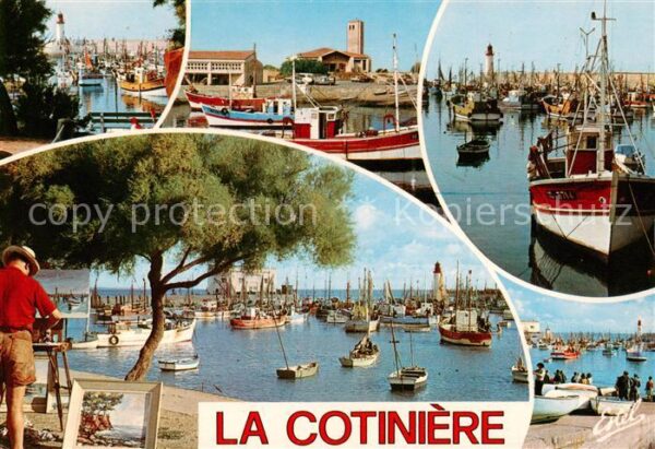 La Cotiniere 17 Differents aspects du port
