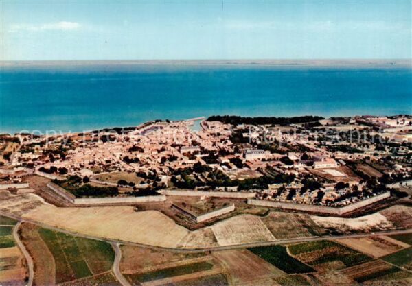 Ile de Re Vue generale aerienne de Saint Martin d