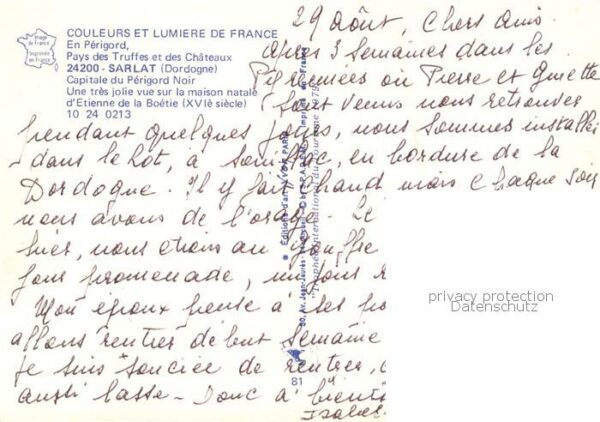 Sarlat-en-Perigord 24 Dordogne Pays des Truffes et des Chateaux Capita – Bild 2