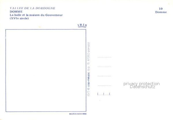 Domme 24 Dordogne La halle et la maison du Gouverneur – Bild 2