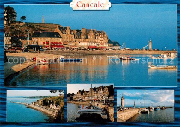 Cancale Sur la cote d’Emeraude le port de Canca