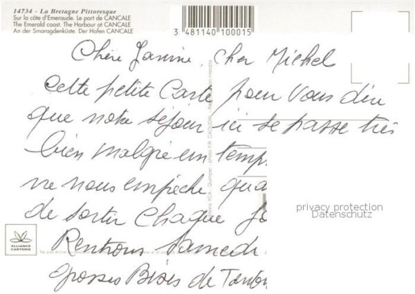 Cancale Sur la cote d’Emeraude le port de Canca – Bild 2