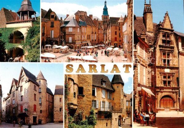 Sarlat-en-Perigord 24 Dordogne Capitale du Perigord Noir